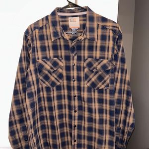 Medium 5.11 Long Sleeve Plaid Shirt